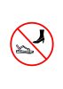 klimbos sandalen en hakken verboden